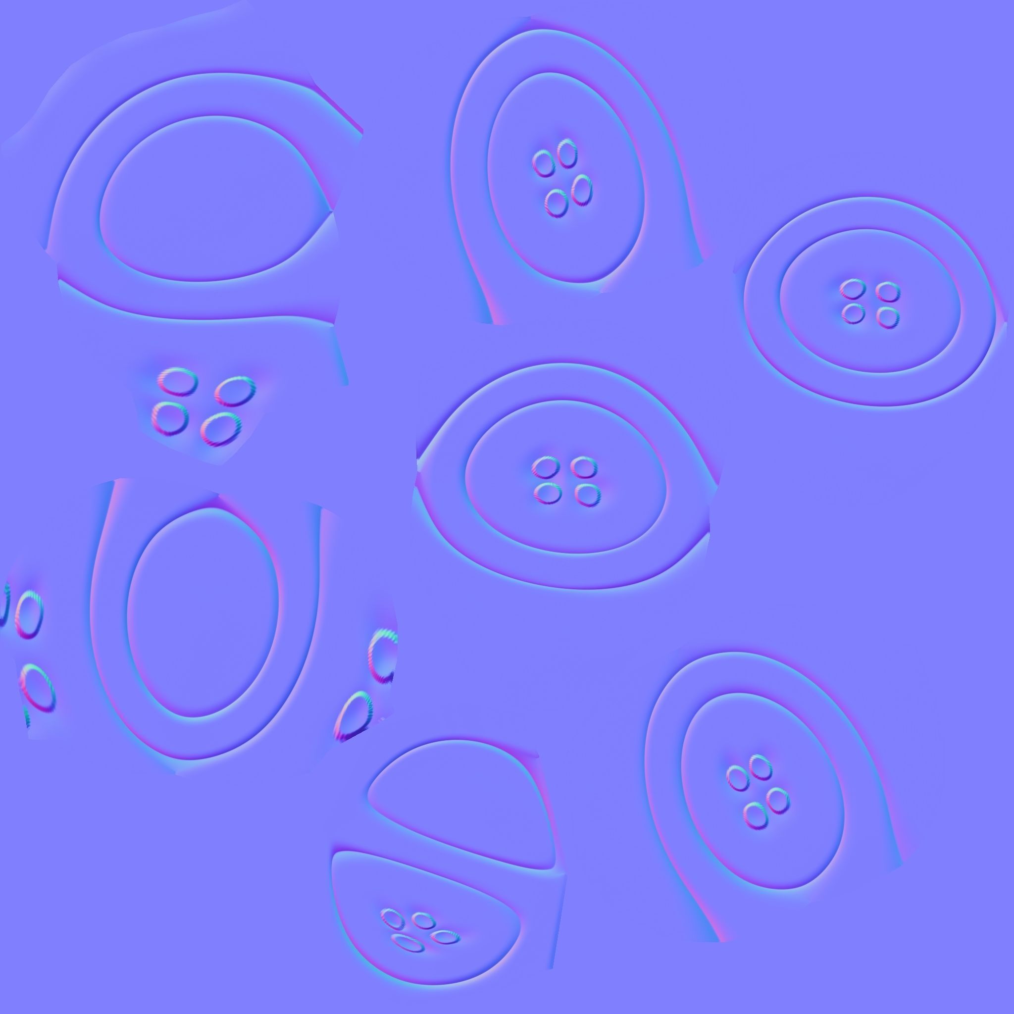 Police female Indian character Rigged Low-poly 3D model_10