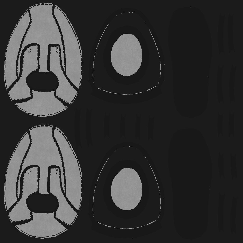 Police female Indian character Rigged Low-poly 3D model_18