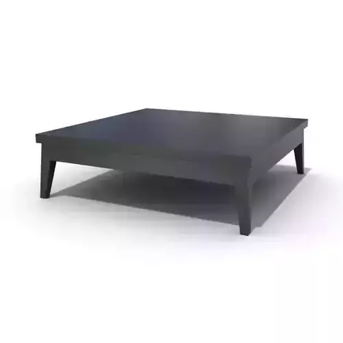 Black Wooden Table