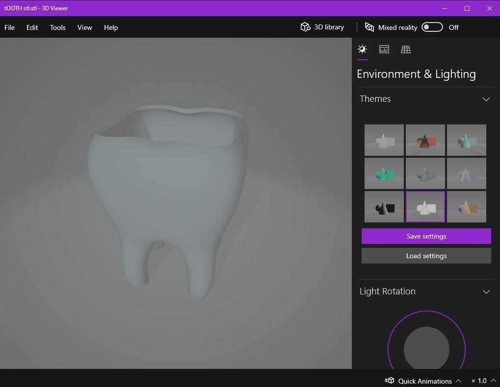Tooth Toothbrush Holder 3D print model_11