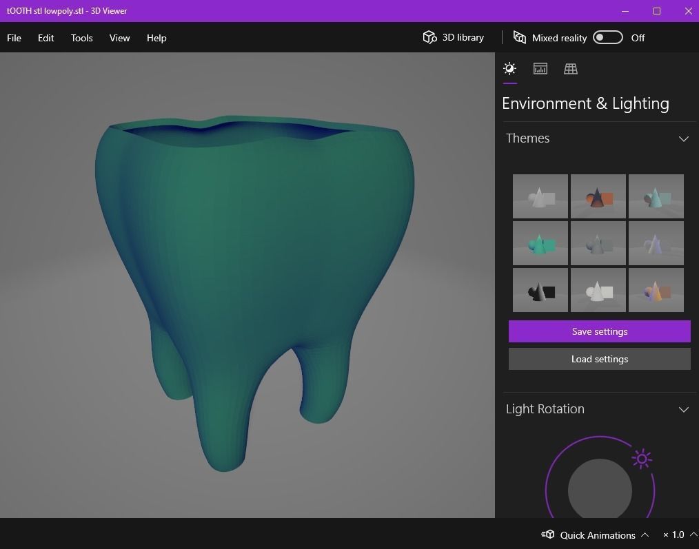 Tooth Toothbrush Holder 3D print model_14