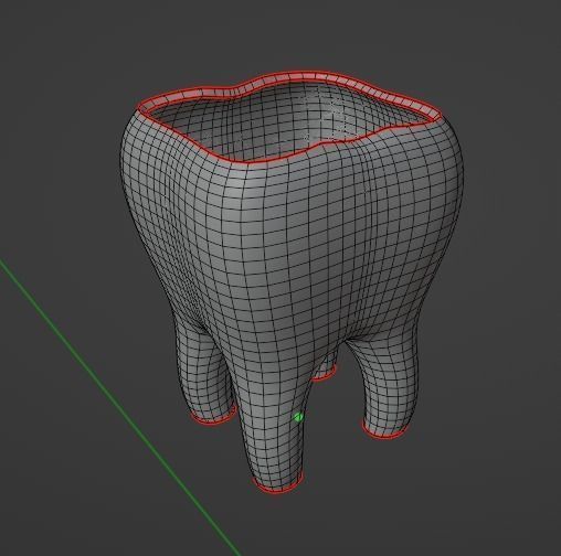 Tooth Toothbrush Holder 3D print model_18