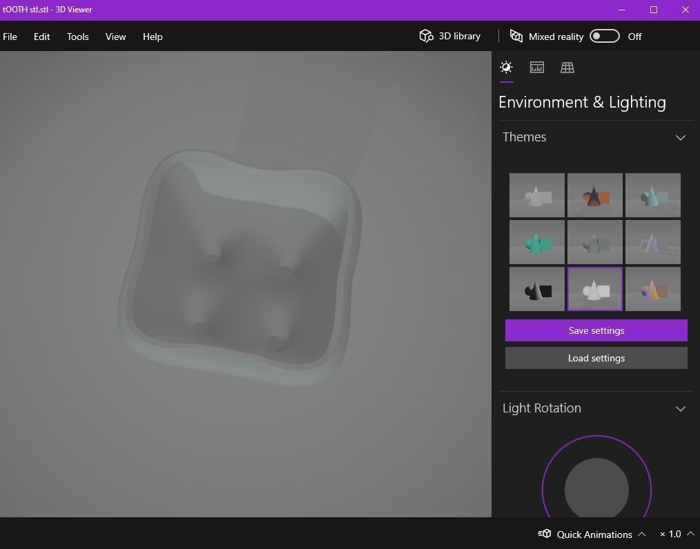 Tooth Toothbrush Holder 3D print model_10