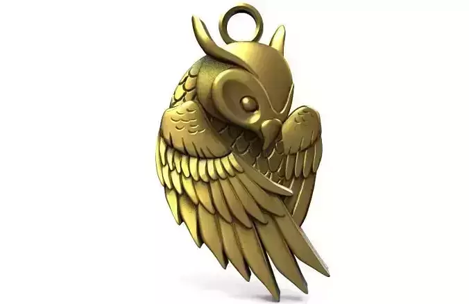 Owl pendant 4