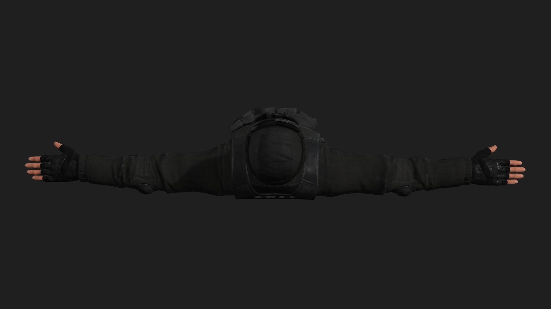 Male SWAT Officer 3D model_3