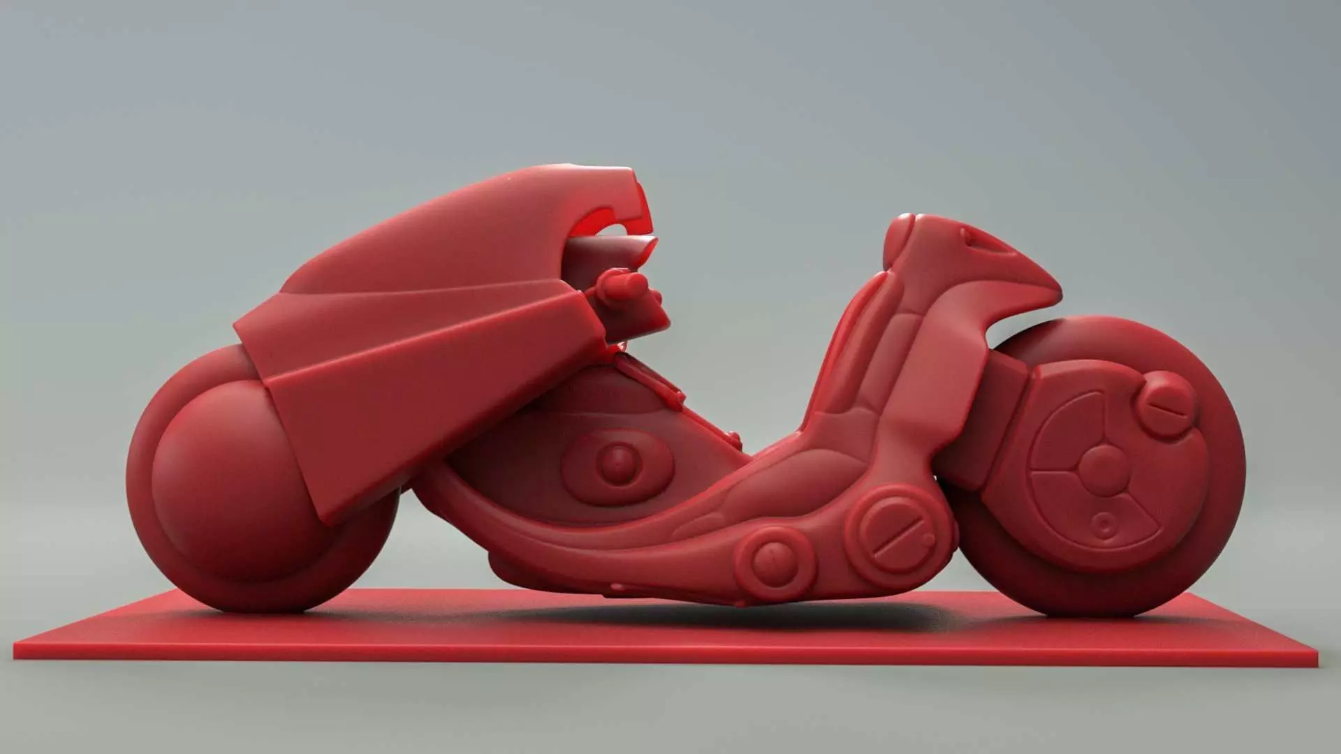 Kaneda Bike 3D Print Model 3D print model_0