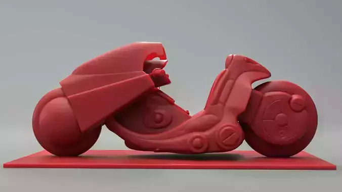 Kaneda Bike 3D Print Model