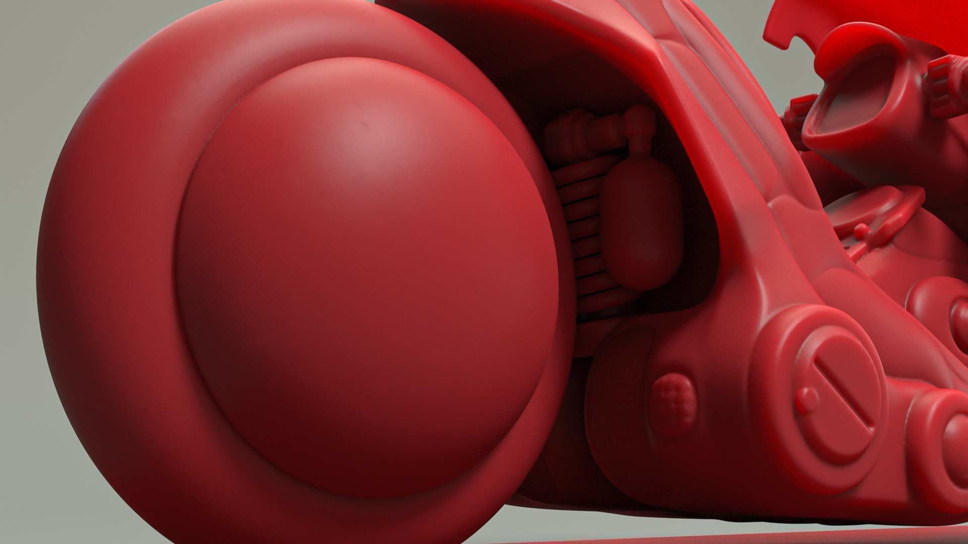 Kaneda Bike 3D Print Model 3D print model_9