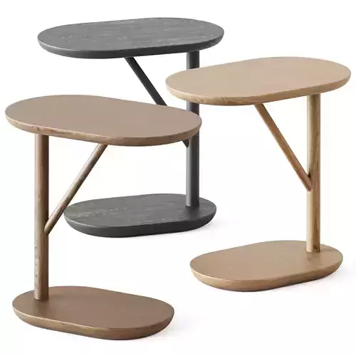 Wooden Side Table Porto by Artu