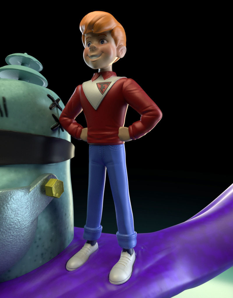 Frankestein Jr - 40cm  3D print model_3