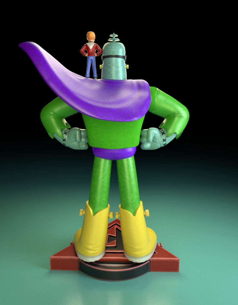 Frankestein Jr - 40cm  3D print model_10