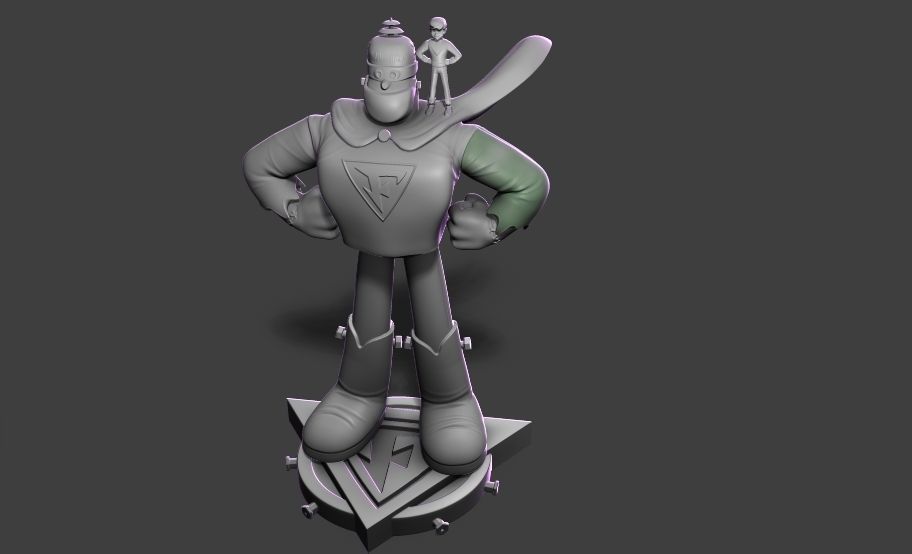 Frankestein Jr - 40cm  3D print model_11