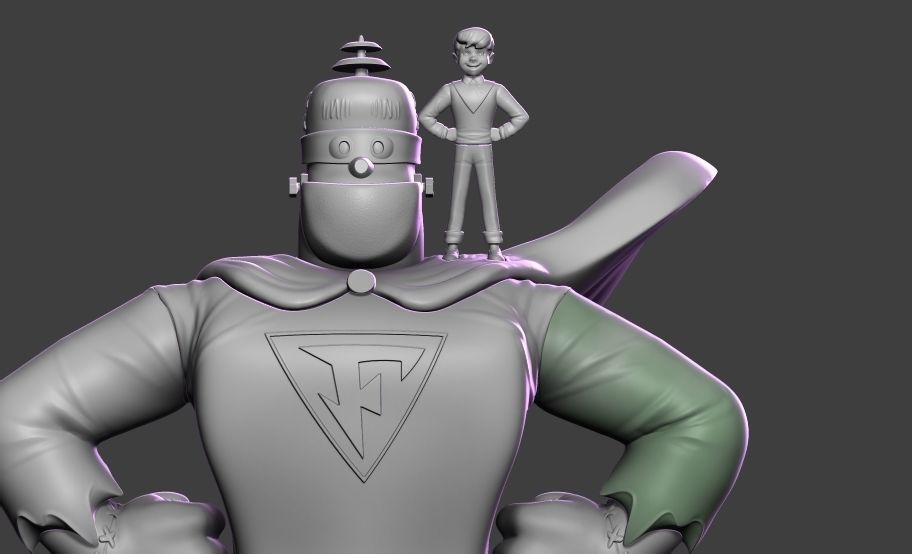 Frankestein Jr - 40cm  3D print model_12