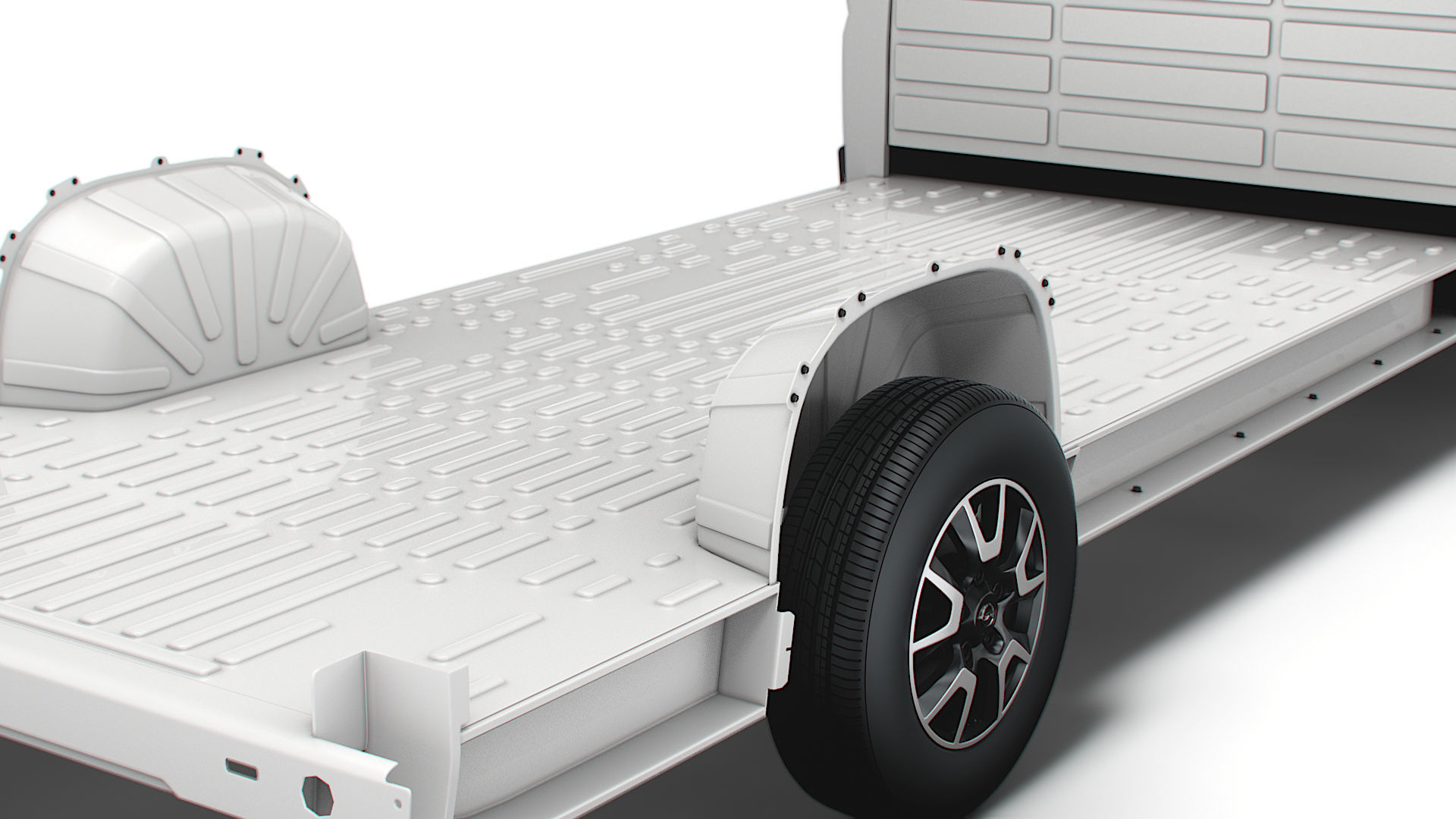 Opel Movano 3540 L4 platform cab 2022 3D model_2