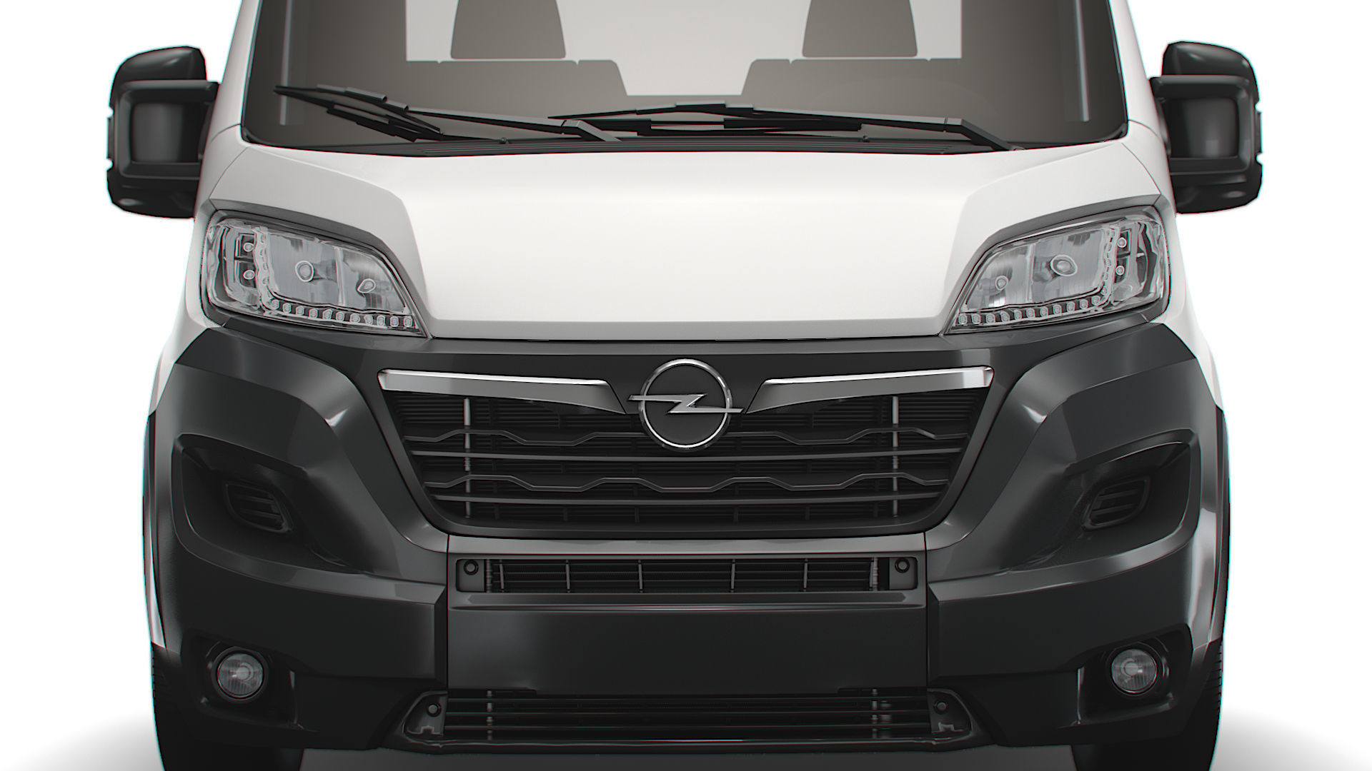 Opel Movano 3540 L4 platform cab 2022 3D model_7