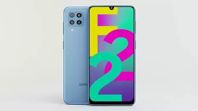 Samsung Galaxy F22 3D model