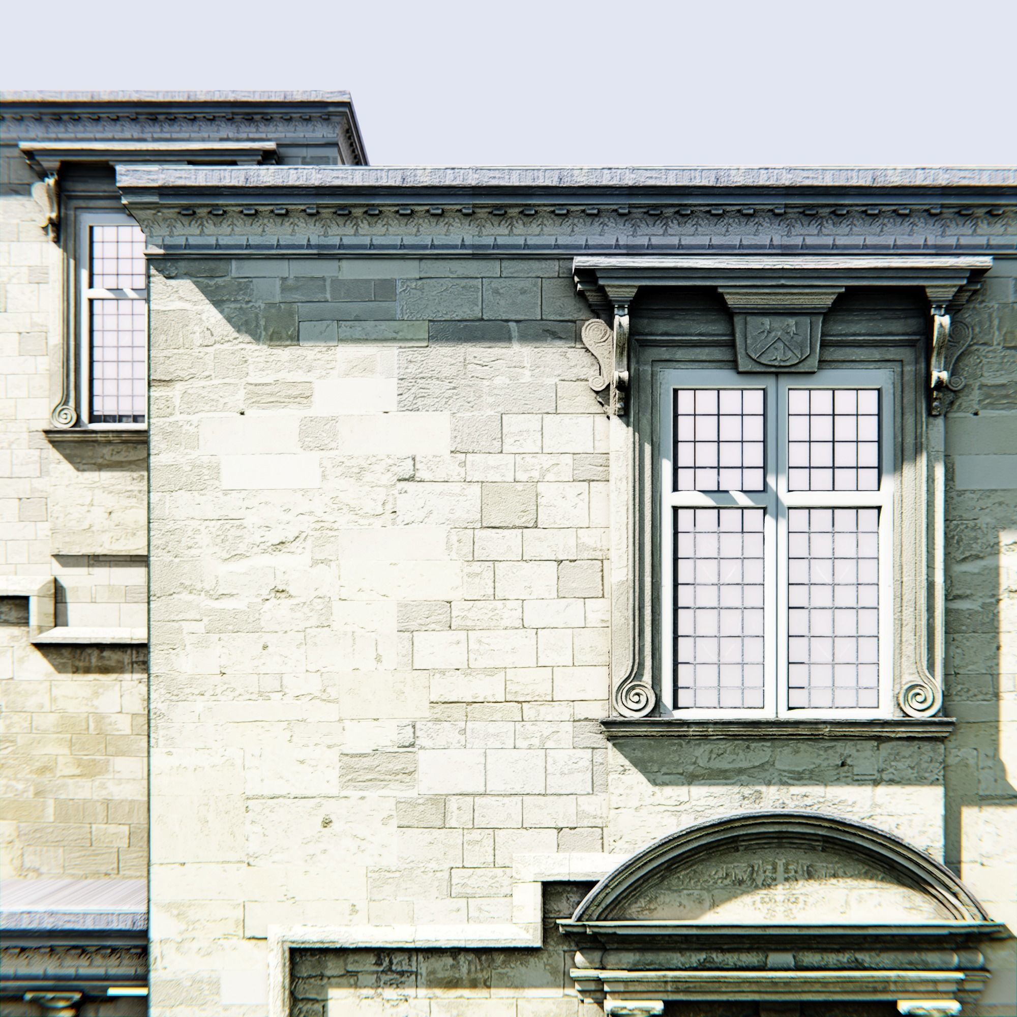 London Lincoln Cottage Scene 3D model_5