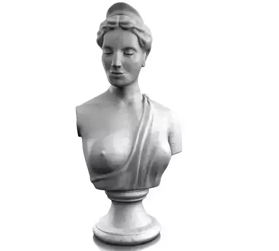 CLASSIC FEMALE BUST 3D model