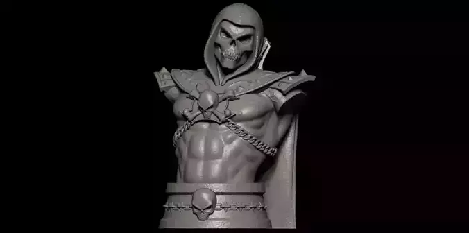 Fanart Skeletor - Masters of the Universe - Bust