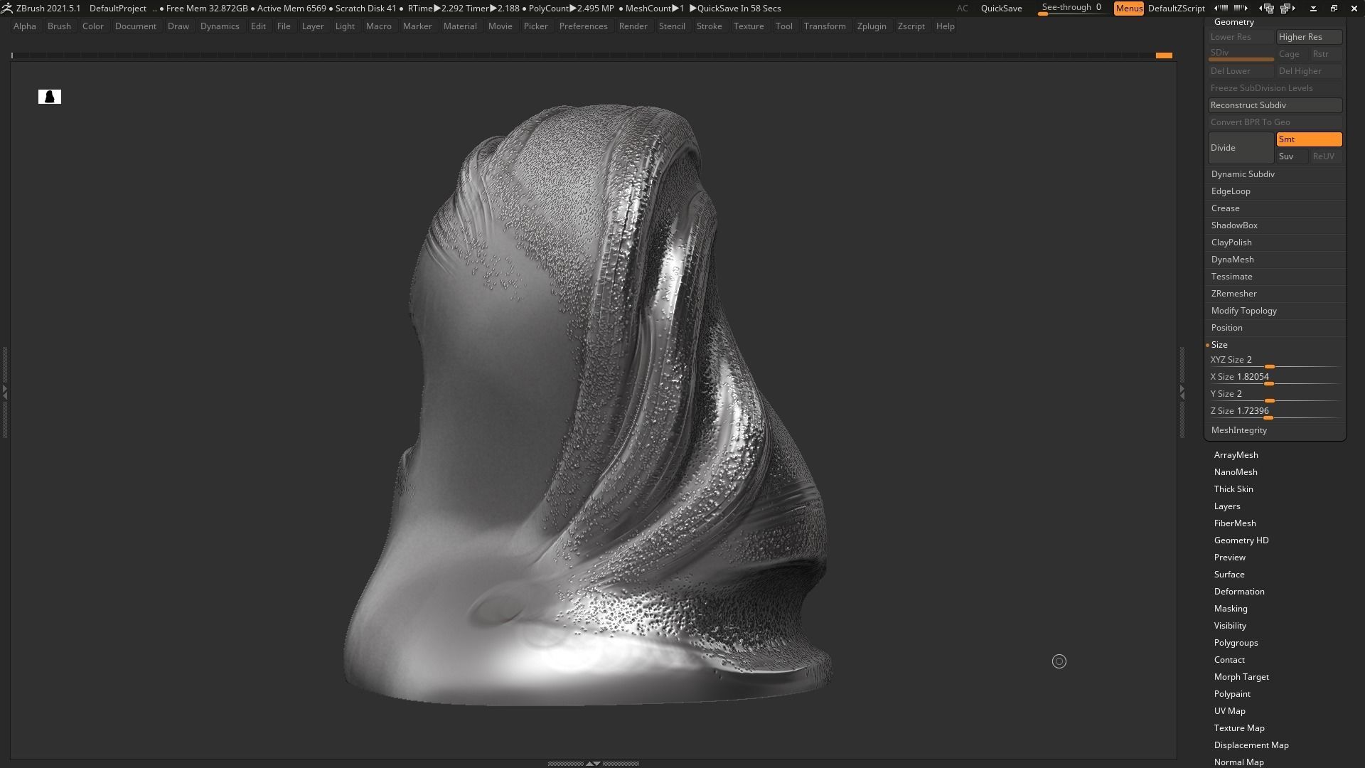 Modern Abstract Decorative sculpture 3d print model 118 3D print model_5