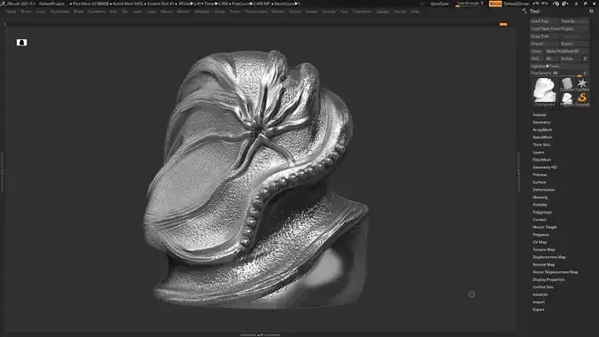 Modern Abstract Decorative sculpture 3d print model 118 3D print model