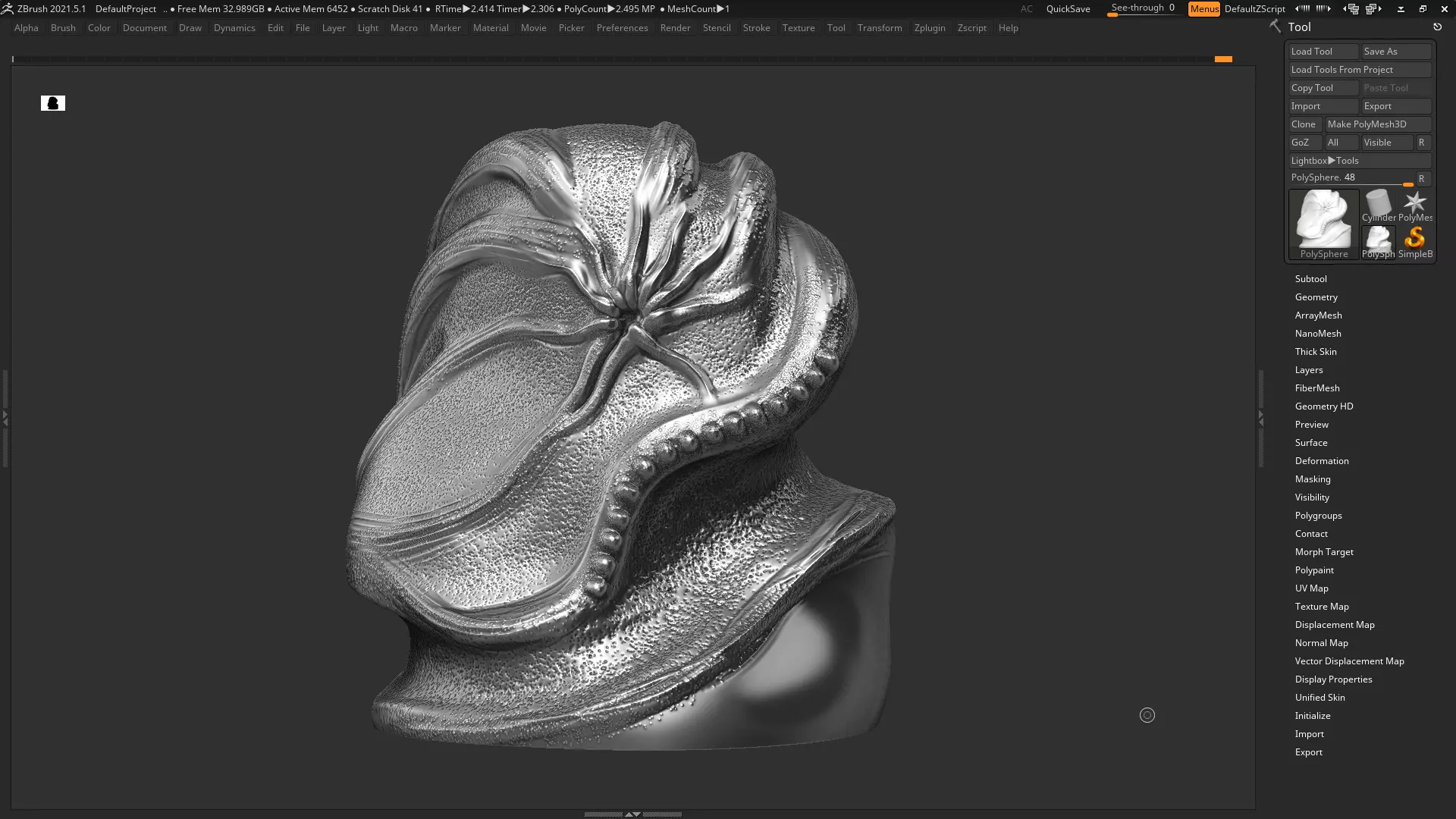 Modern Abstract Decorative sculpture 3d print model 118 3D print model_0