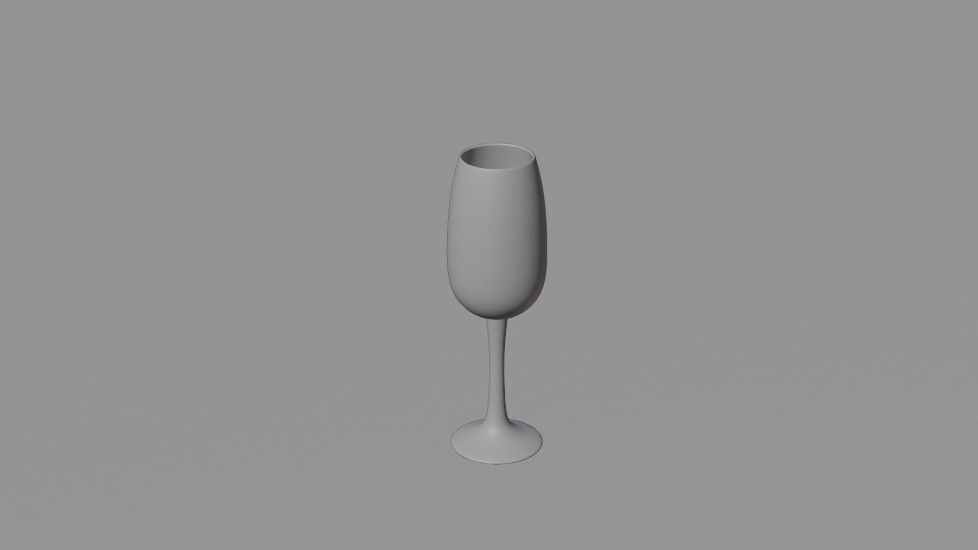 Set of glasses and goblets for the interior 3D model_13