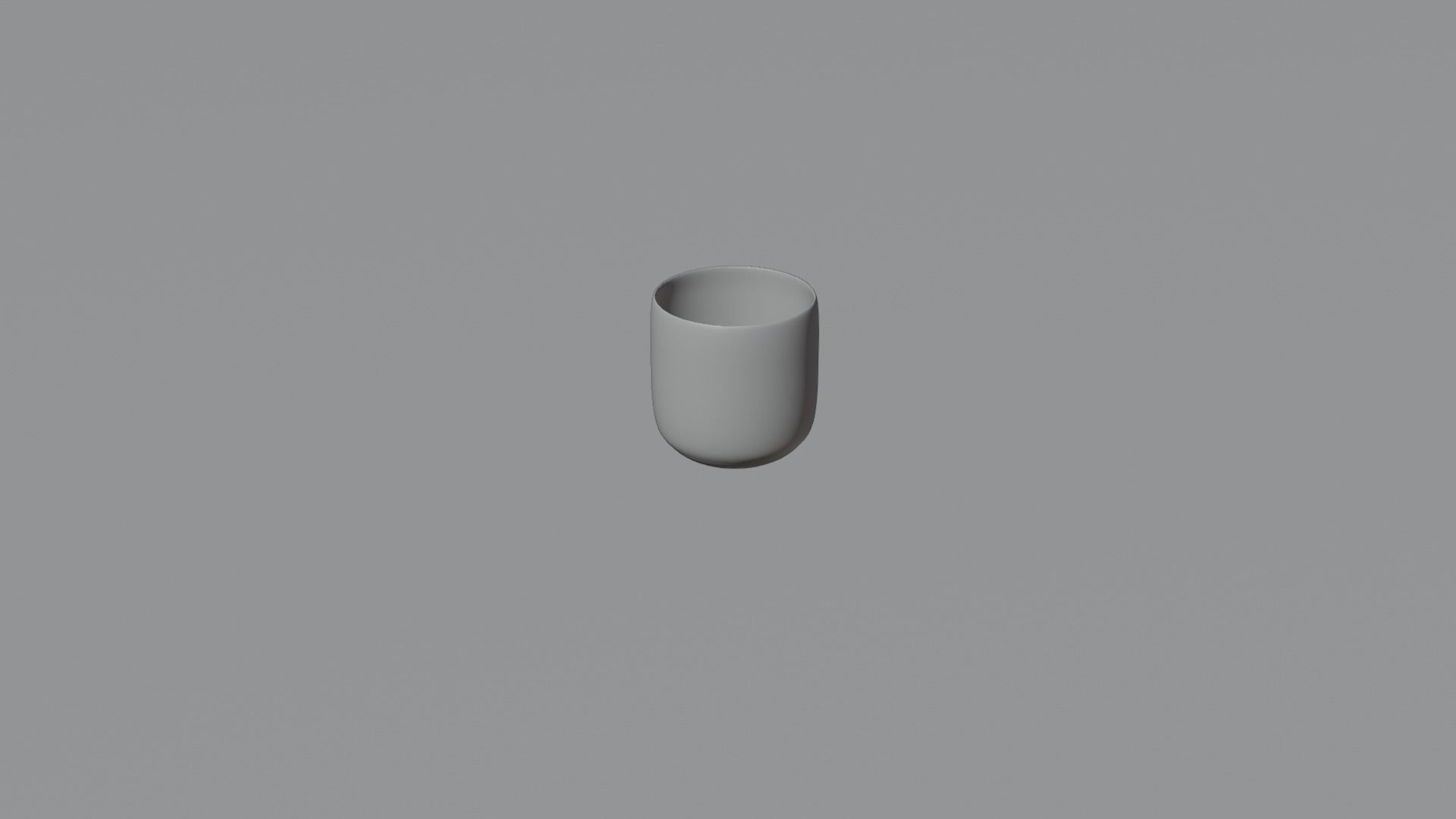 Set of glasses and goblets for the interior 3D model_19