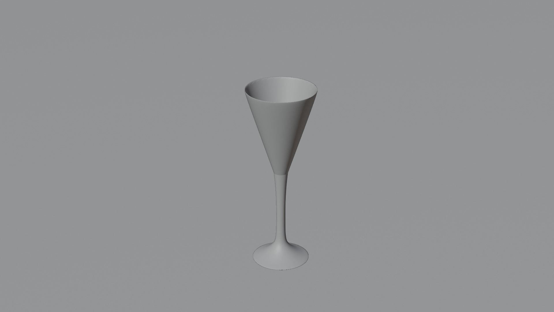 Set of glasses and goblets for the interior 3D model_11