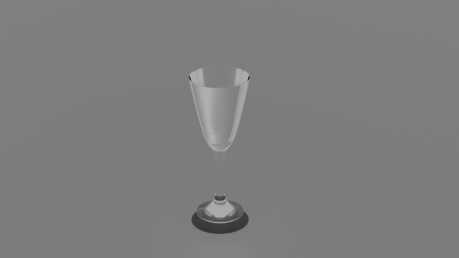 Set of glasses and goblets for the interior 3D model_6