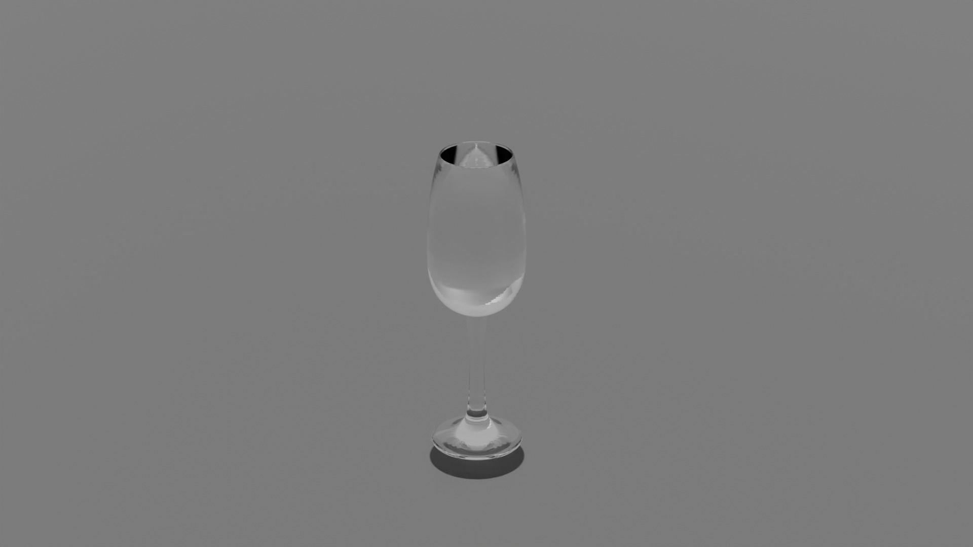 Set of glasses and goblets for the interior 3D model_12