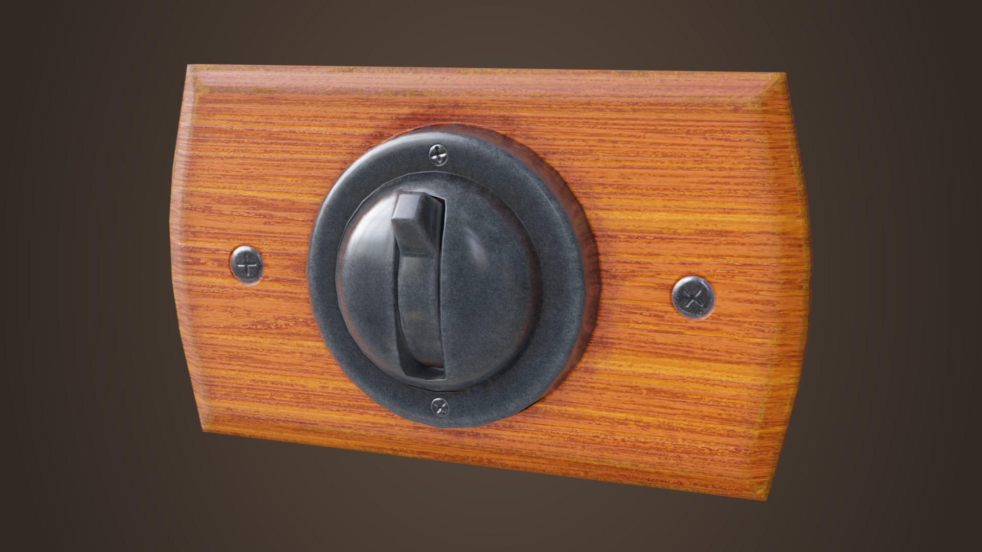 Vintage light switches Model set Low-poly 3D model_11