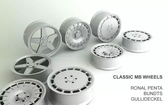 Mercedes Benz Classic Wheels Collection