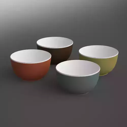 Pop 4 piece Dining Bowl V-01