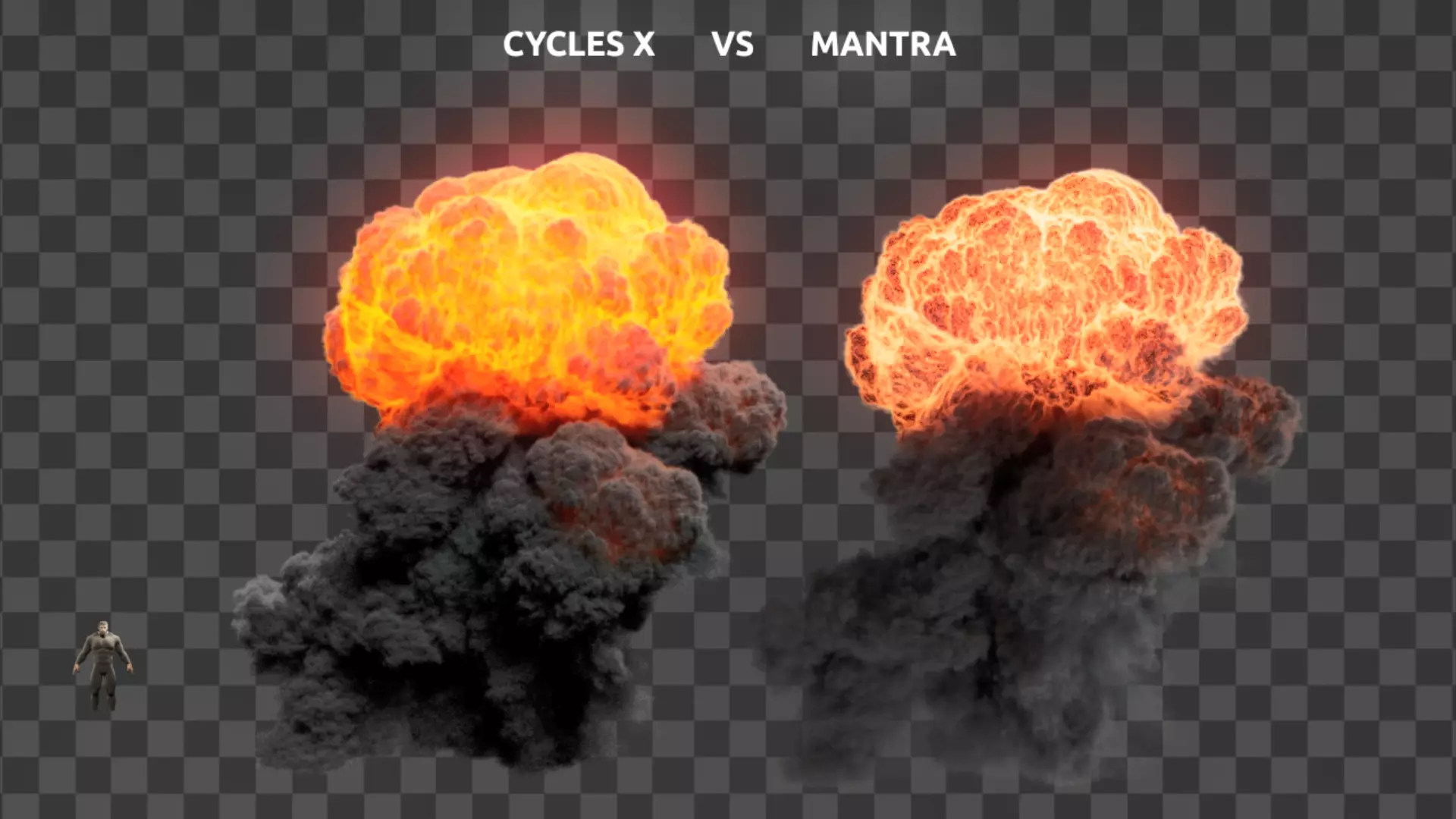 vdb  Explosion  - open vdb sequence 3D model_0