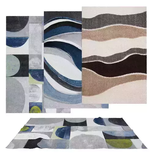 Rugs No 255 Low-poly 3D model