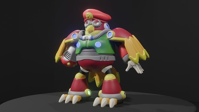 Storm Owl 3D model