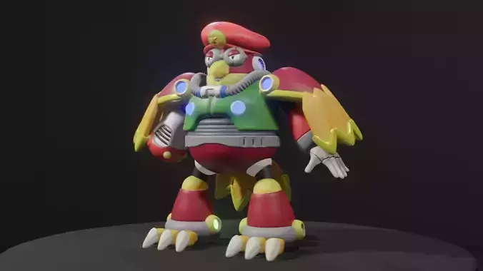 Storm Owl 3D model