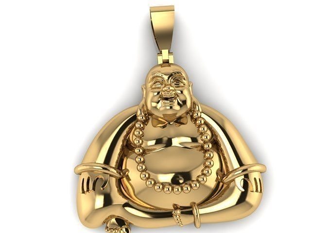 Buddha pendant 3D print model