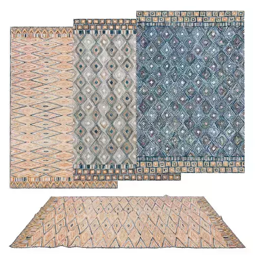 Rugs No 256 Low-poly 3D model