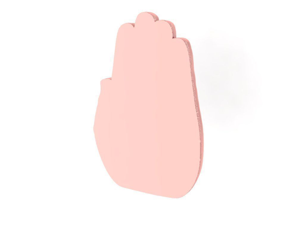 buddha in hand 950 3D print model_5