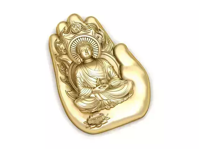 buddha in hand 950