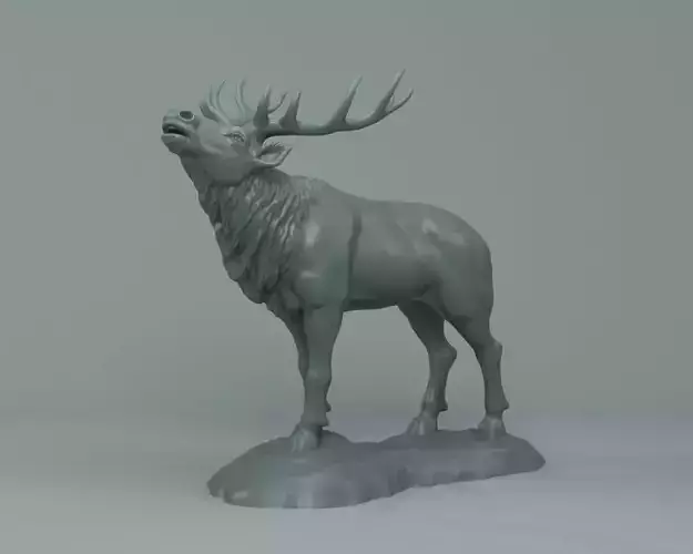 Red Deer 3D print model