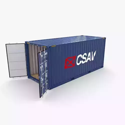 20ft Shipping Container CSAV v2