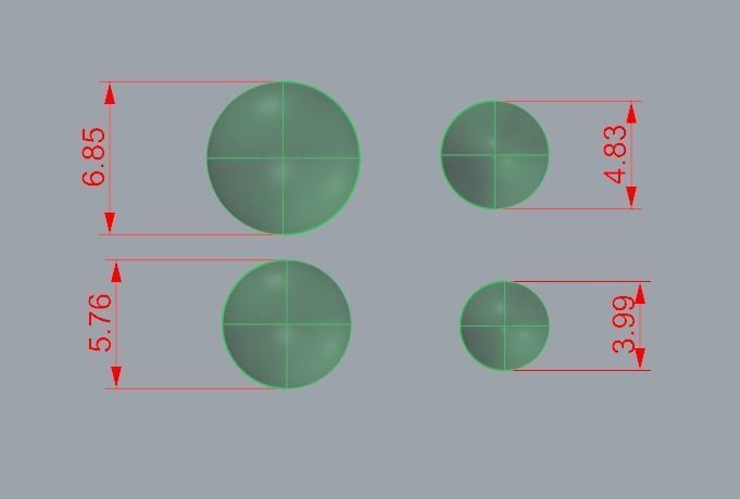 pearl Dimond ring 3D print model_8