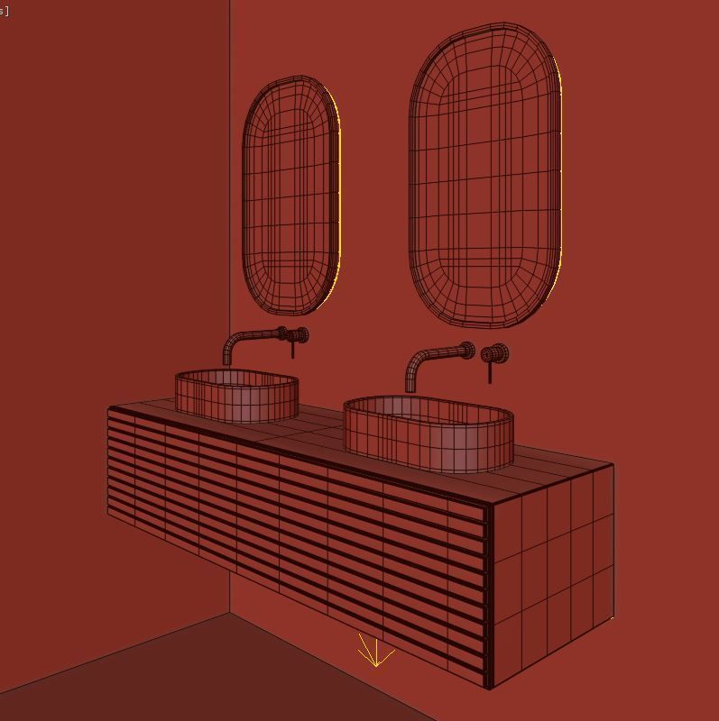 bathroom set 18 3D model_5