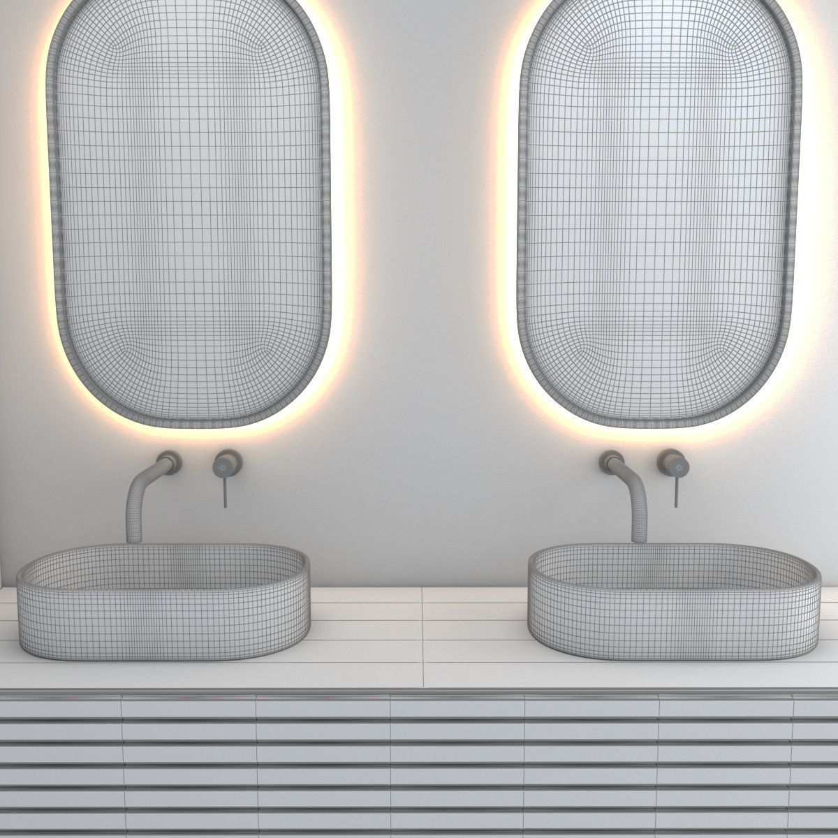 bathroom set 18 3D model_7