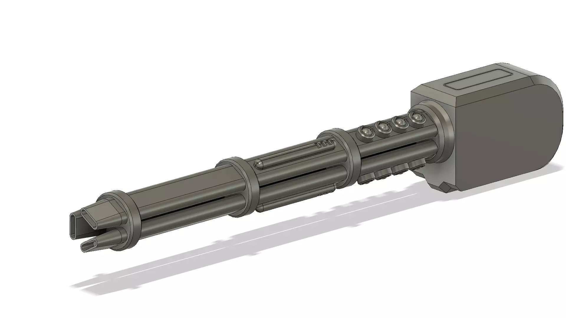 Plasma Gatling Free 3D print model_0