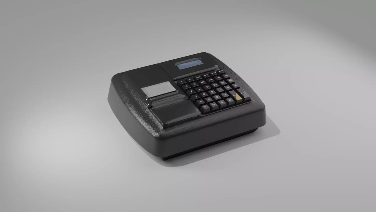 Cash register - with texture Free 3D model