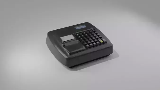 Cash register - with texture
